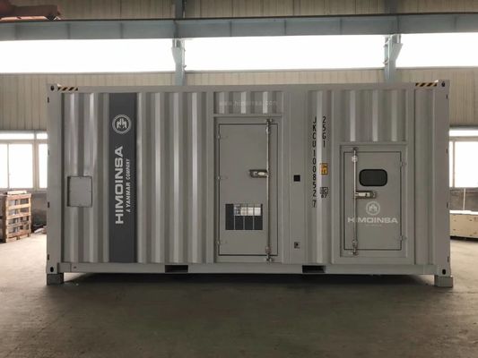 50hz深海コントローラー1000kva カミンズの発電機はGensetをコンテナに詰めた