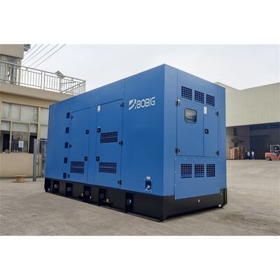 耐久性のあるスタンバイサイレントディーゼル発電機セット 1250KVA 超サイレントディーゼル発電機 低騒音 3相ポータブルディーゼル発電機 1000kw
