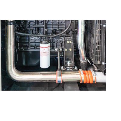 超静かなディーゼル発電機 45Kw オートスタート 50Hz ATS とスペアパーツで屋外使用