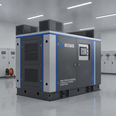 ボビッグ 650kW 700kW ディーゼル発電機 防音発電機 超静音 低価格ディーゼル発電機 備蓄電力