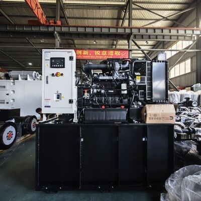 工場ポータブル 280kW 350KVA 家庭用小電力 3 相発電機 3 相スーパーサイレントディーゼル発電機セット Cumm