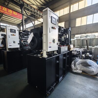 工場ポータブル 280kW 350KVA 家庭用小電力 3 相発電機 3 相スーパーサイレントディーゼル発電機セット Cumm